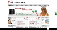 Desktop Screenshot of microhostweb.com