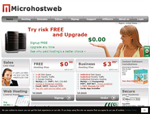 Tablet Screenshot of microhostweb.com